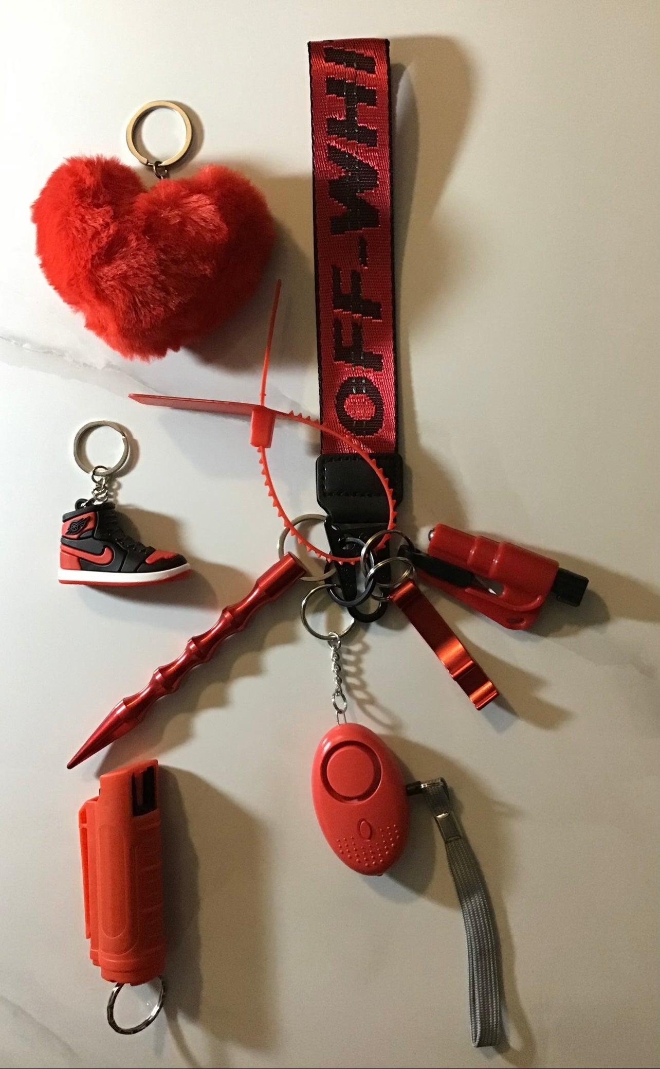 Fully Equipped Self Defense Keychain