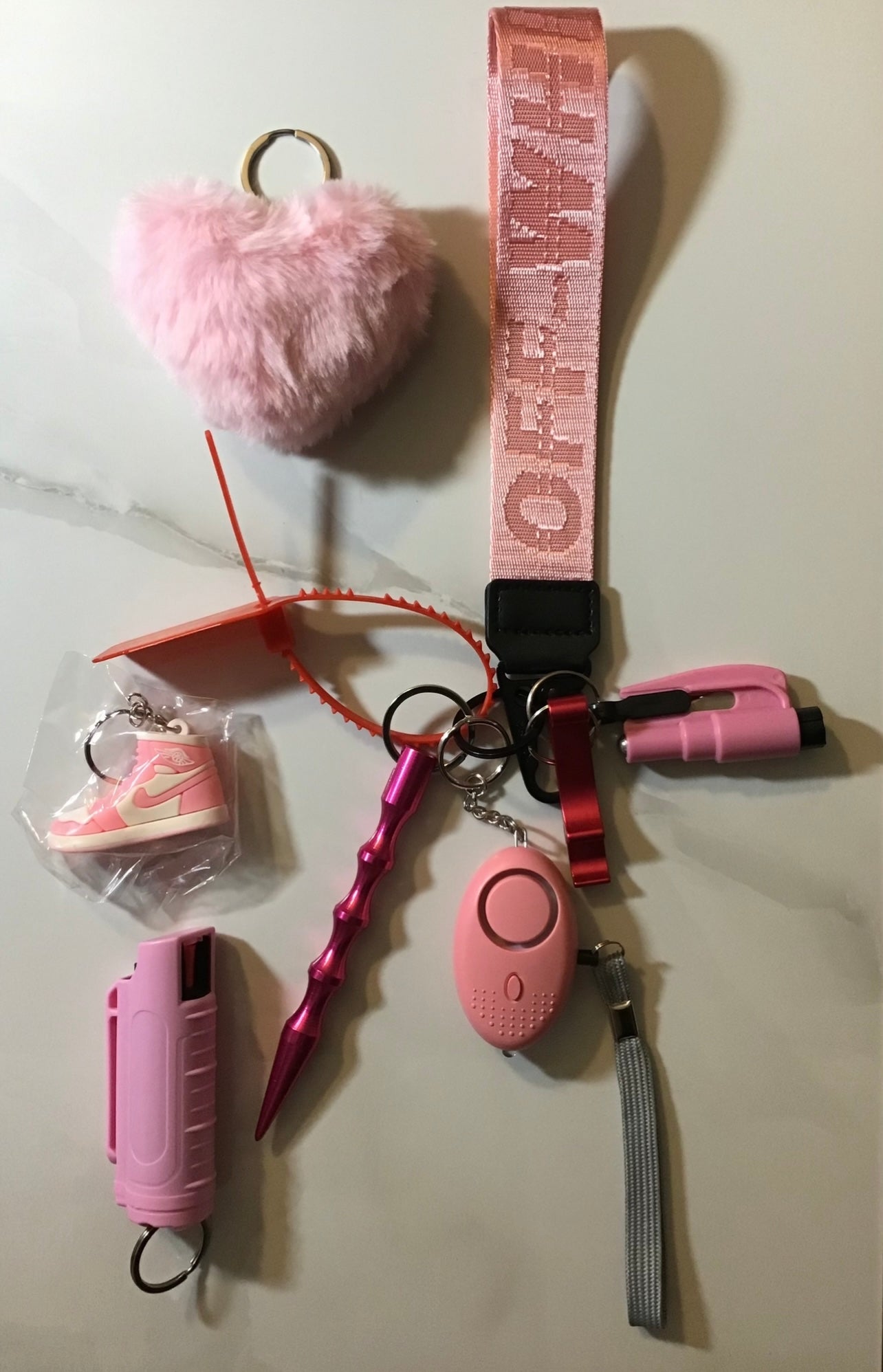 Fully Equipped Self Defense Keychain