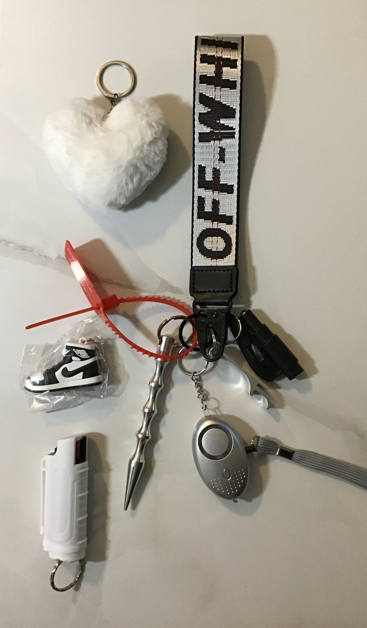 Fully Equipped Self Defense Keychain