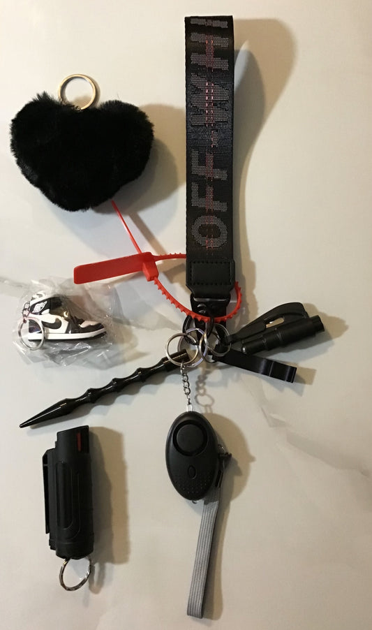 Fully Equipped Self Defense Keychain