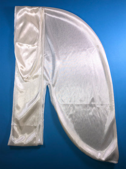 Creamy White Satin Durag